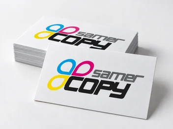 Cartões de visita personalizados impressos pela Samer Copy