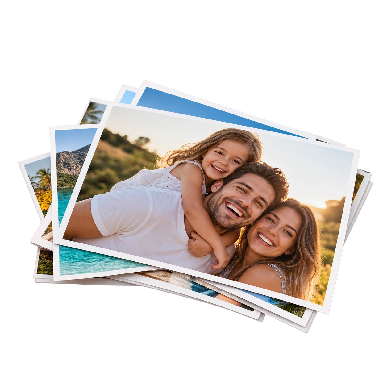 Fotografias impressas em papel